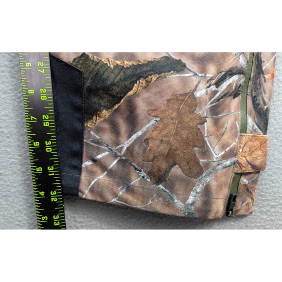 BassDash Men's Camo Pants Walker Waterproof 42x32 Hunting Fishing Ankle Zip NWT - Picture 11 of 16